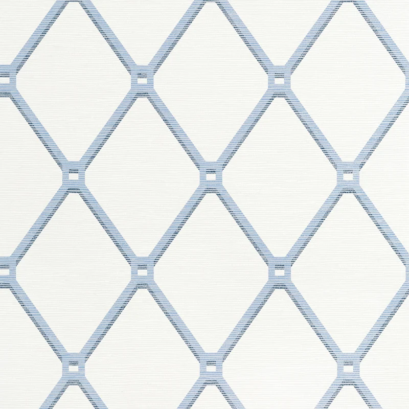 Thibaut Easom Trellis — Blue Wallpaper wallpaper in Blue
