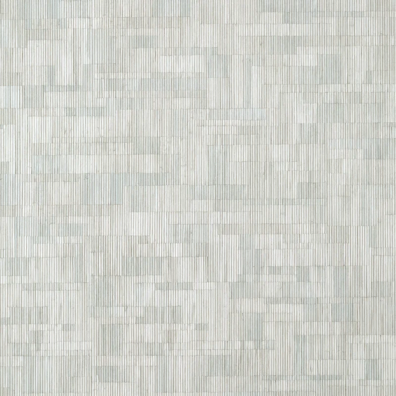 Thibaut Bamboo Mosaic — Putty Vinyl Coated on Paper wallpaper in Putty