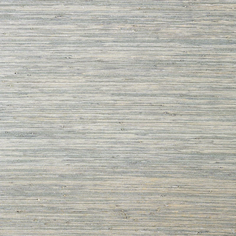 Thibaut Gulf Shore — Aqua Raffia on Non Woven wallpaper in Aqua