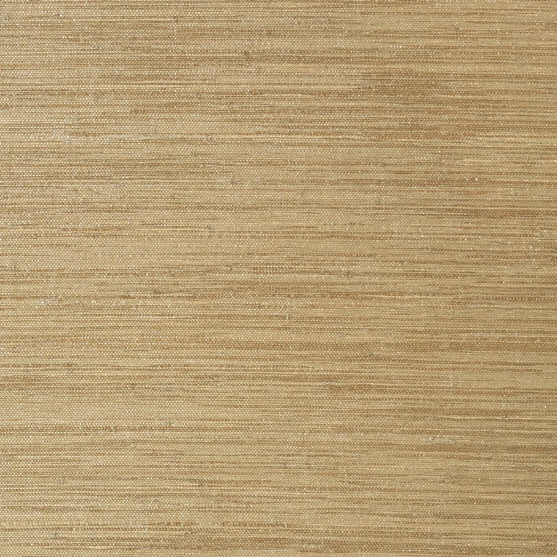 Thibaut Gulf Shore — Tobacco Raffia on Non Woven wallpaper in Tobacco