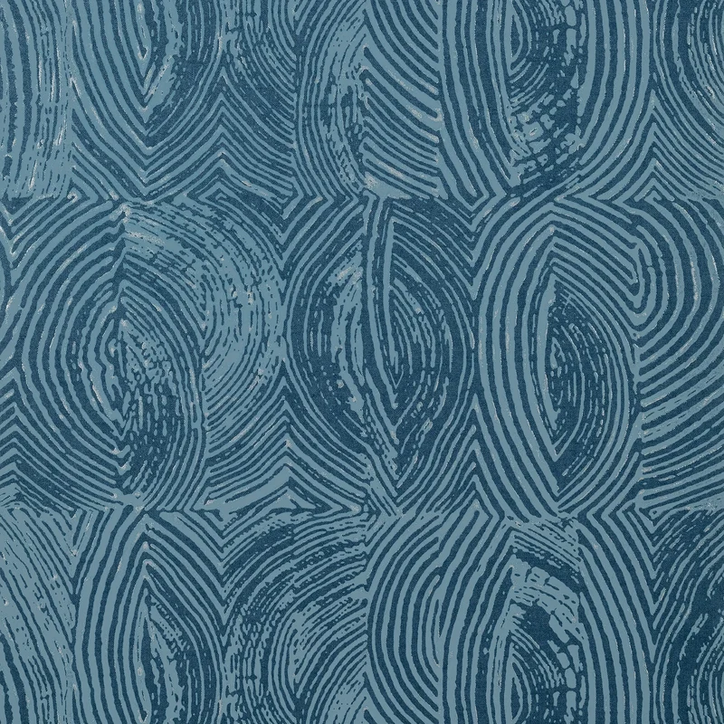 Thibaut Volar — Navy Non Woven Wallpaper wallpaper in Navy
