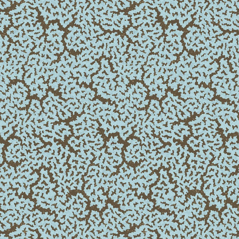 Thibaut Maldives — Spa Blue and Brown Non Woven wallpaper in Spa Blue and Brown
