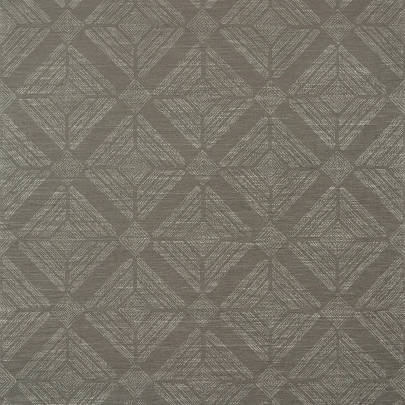 Thibaut Teramo — Steel Sisal wallpaper in Steel