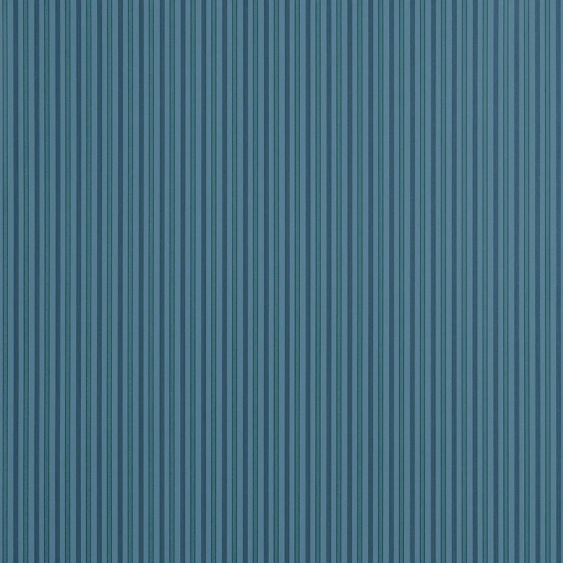 Thibaut Conner Stripe — Peacock Blue Non Woven wallpaper in Peacock Blue