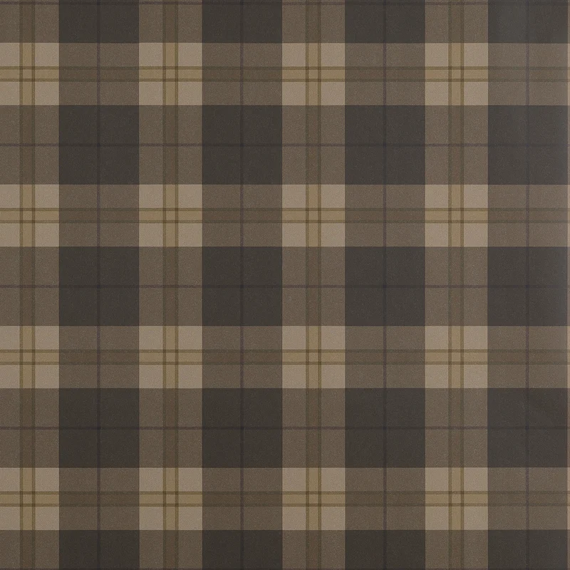 Thibaut Douglas Plaid — Brown Non Woven wallpaper in Brown