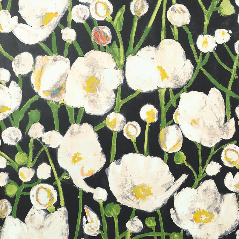 Thibaut Tivoli — Black Non Woven wallpaper in Black