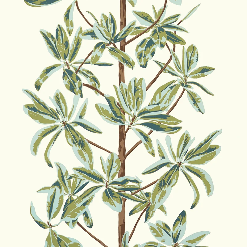 Thibaut Mangrove Tree — Sage Wallpaper wallpaper in Sage