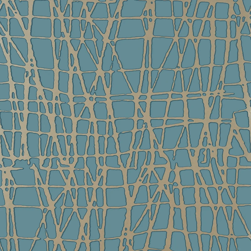 Thibaut Mori — Metallic Pewter on Mineral Non Woven Wallpaper wallpaper in Metallic Pewter on Mineral