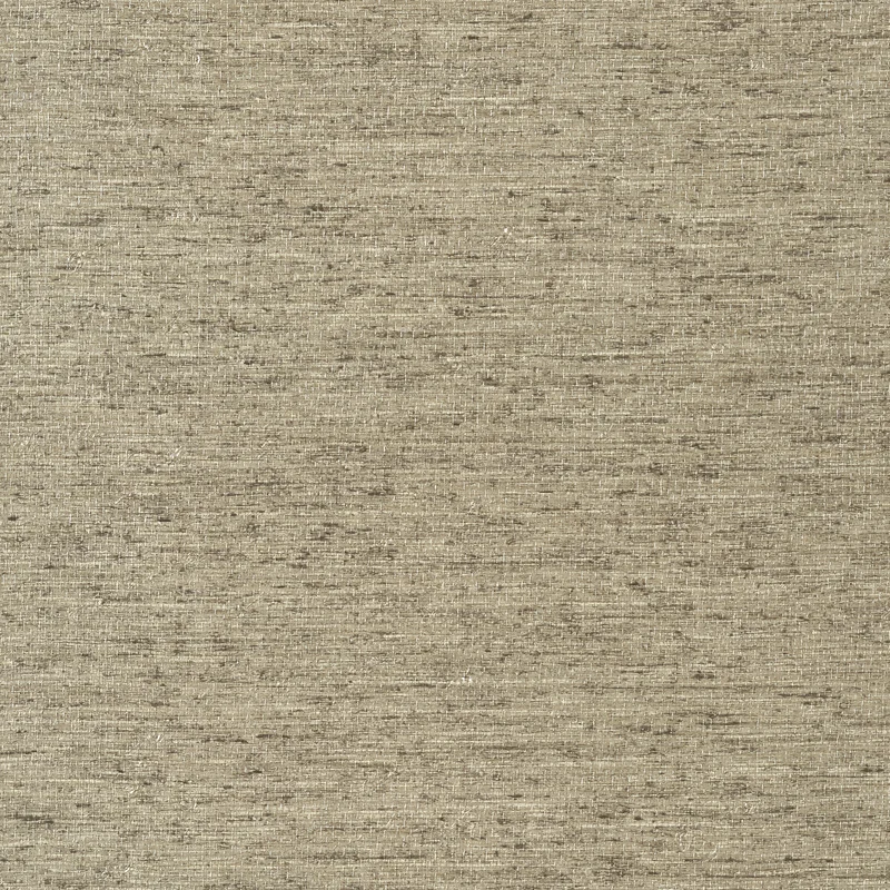 Thibaut Arrowroot — Fog Embossed Vinyl on Osnaburg wallpaper in Fog