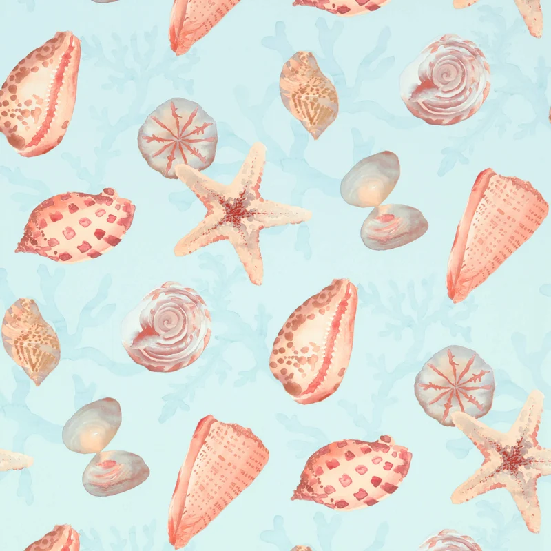 Thibaut Clearwater — Blue wallpaper