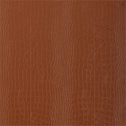 Thibaut Greater Gator — Chestnut Embossed Vinyl Woven Wallpaper wallpaper in Chestnut