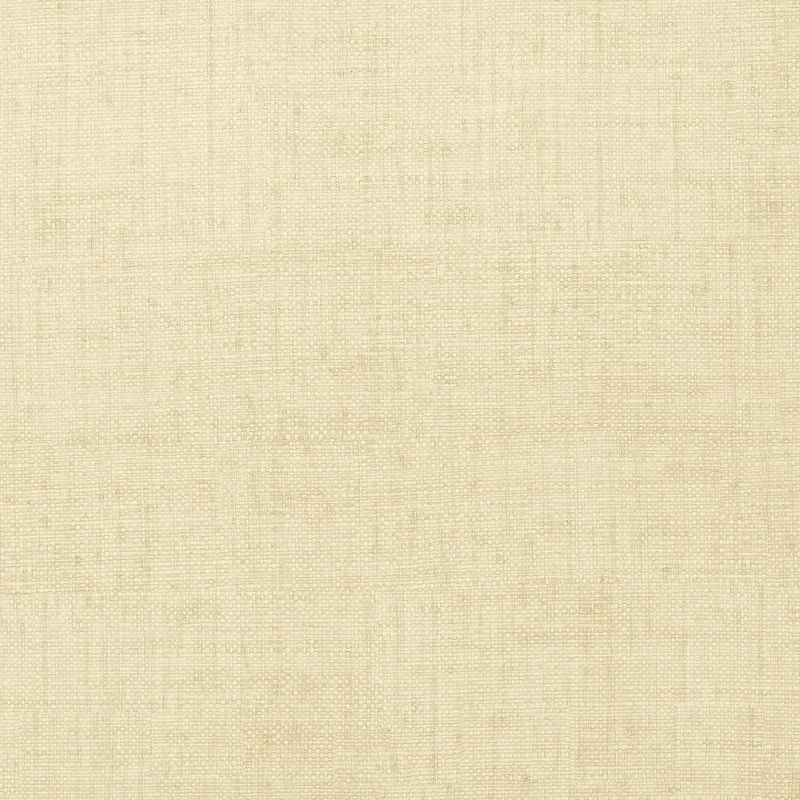 Thibaut Bankun Raffia — Cream Embossed Vinyl on Osnaburg wallpaper in Cream