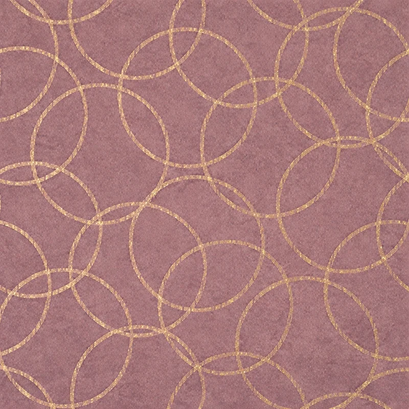Thibaut Solar Disc — Eggplant Wallpaper wallpaper in Eggplant