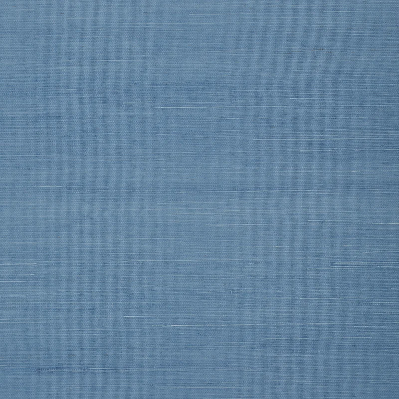 Thibaut Shang Extra Fine Sisal — Blue Extra Fine Sisal on Paper wallpaper in Blue