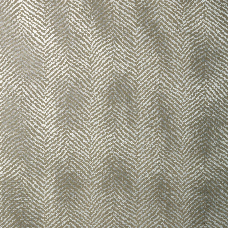 Thibaut Big Sur — Silver on Taupe Paperweave wallpaper in Silver on Taupe