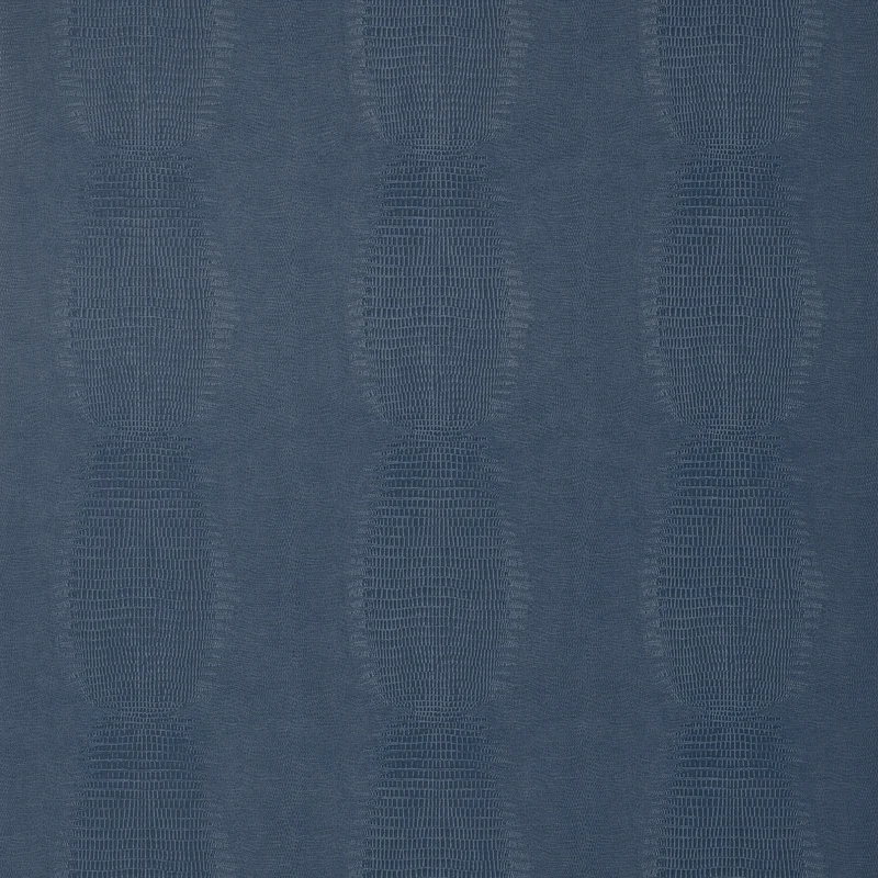 Thibaut Kissimmee — Navy Embossed Vinyl on Non Woven wallpaper in Navy
