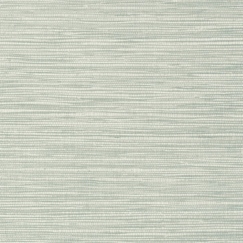 Thibaut Jindo Grass — Seamist Vinyl Coated on Paper wallpaper in Seamist