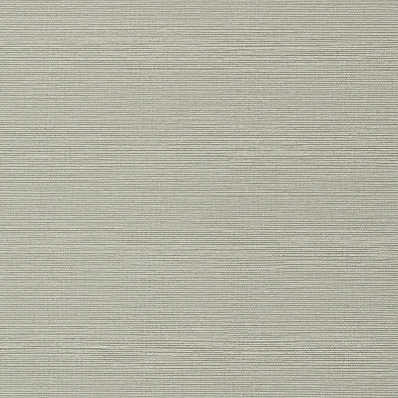 Thibaut Taluk Sisal — Grey Embossed Vinyl on Non Woven wallpaper in Grey