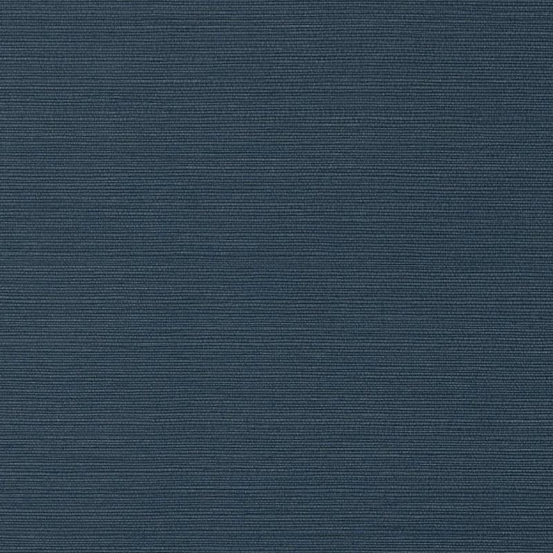 Thibaut Taluk Sisal — Navy Embossed Vinyl on Non Woven wallpaper in Navy