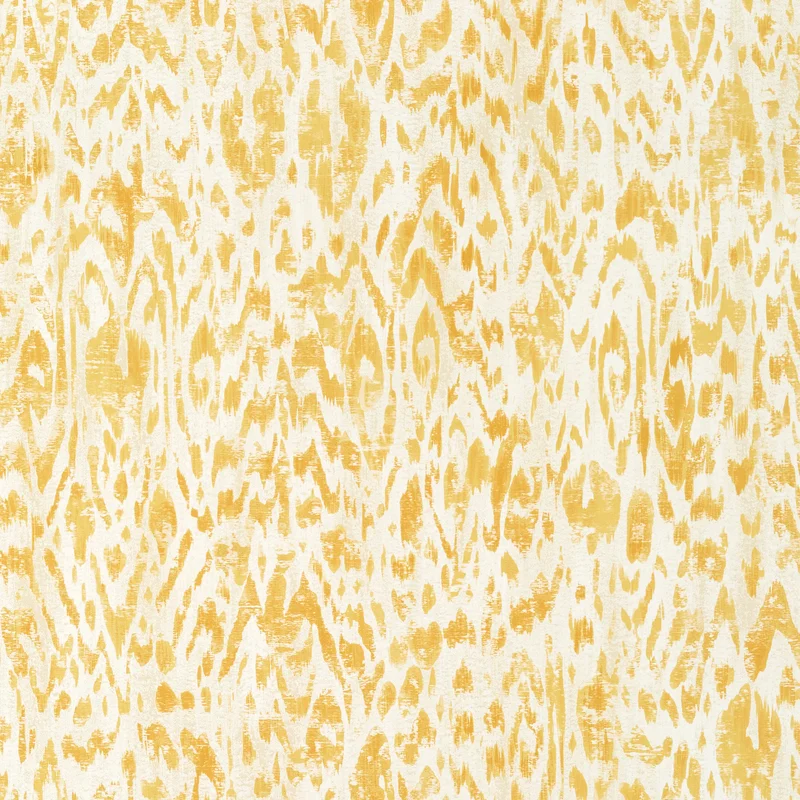 Thibaut Carlotta — Yellow Non-Woven Vinyl Wallpaper wallpaper in Yellow