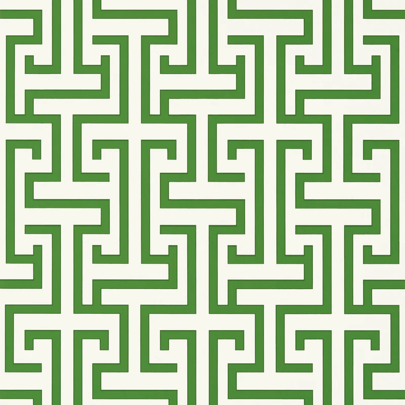 Thibaut Ming Trail — Green Wallpaper wallpaper in Green