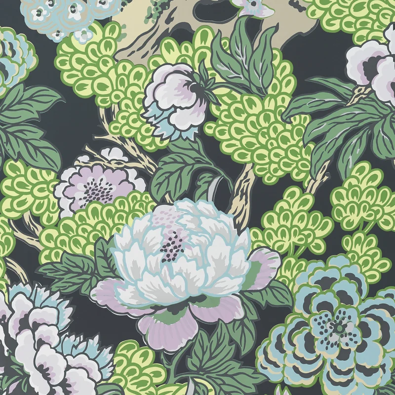 Thibaut Honshu — Grey Wallpaper wallpaper in Grey
