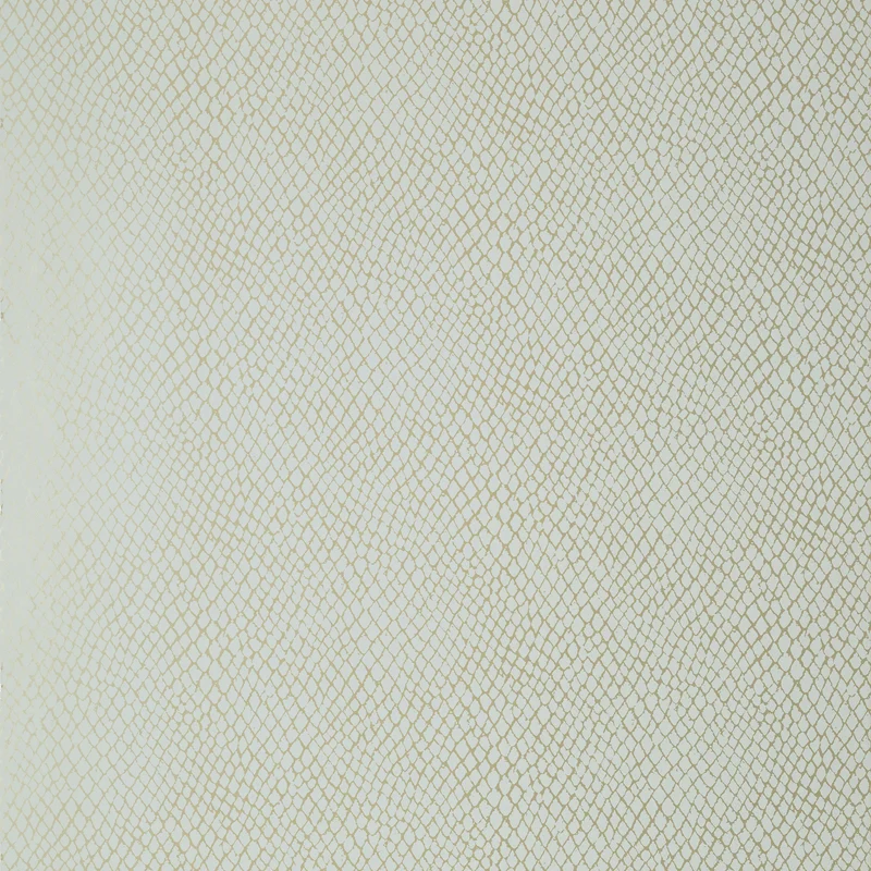 Thibaut Yuma — Aqua on Metallic Silver Wallpaper wallpaper in Aqua on Metallic Silver