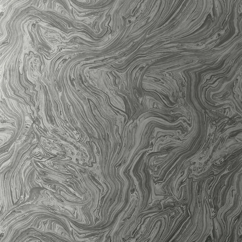 Thibaut Venus — Metallic Silver Non-Woven Mylar Wallpaper wallpaper in Metallic Silver