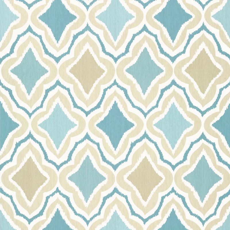 Thibaut Cruising — Aqua Wallpaper wallpaper in Aqua