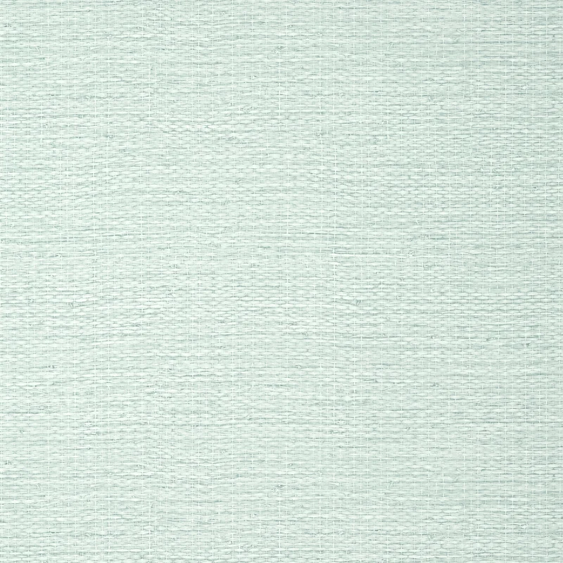 Thibaut Prairie Weave Wide Width — Aqua Embossed Vinyl on Non Woven wallpaper in Aqua