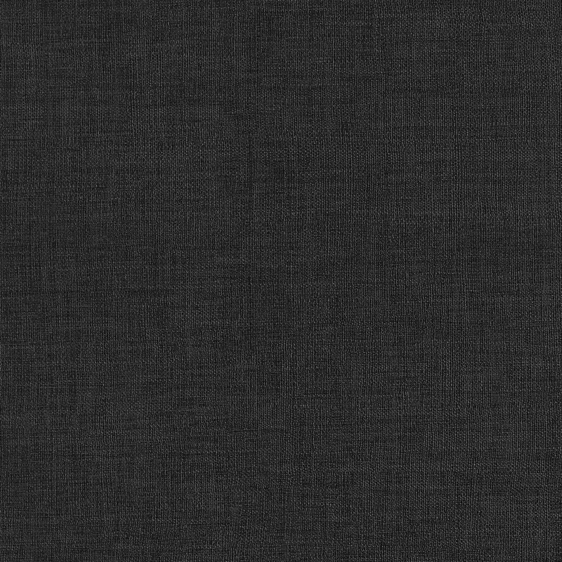 Thibaut Linen Weave Wide Width — Black PVC-Free, Thermo Polymer Olefin on Non Woven wallpaper in Black