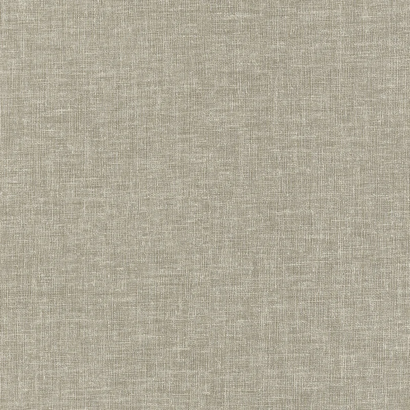 Thibaut Linen Weave Wide Width — Tan PVC-Free, Thermo Polymer Olefin on Non Woven wallpaper in Tan