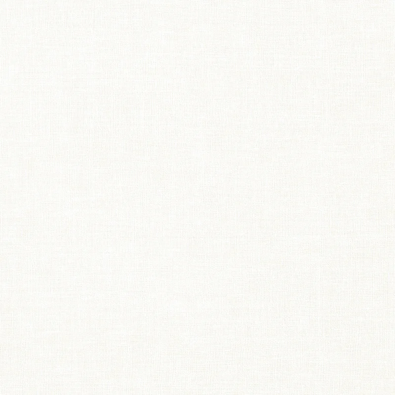 Thibaut Linen Weave Wide Width — White PVC-Free, Thermo Polymer Olefin on Non Woven wallpaper in White