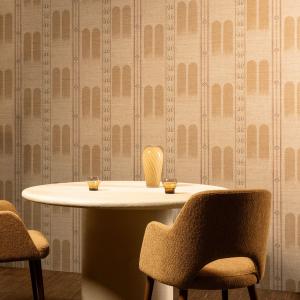 Arte Poona — Cinnamon wallpaper detail