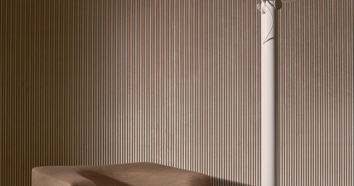 Arte Galon — Stone Terracotta wallpaper detail