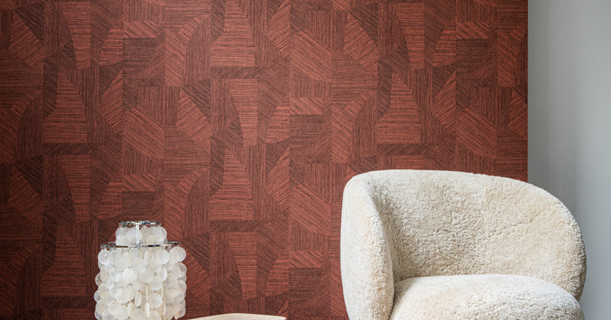 Arte Caprice — Coral wallpaper detail