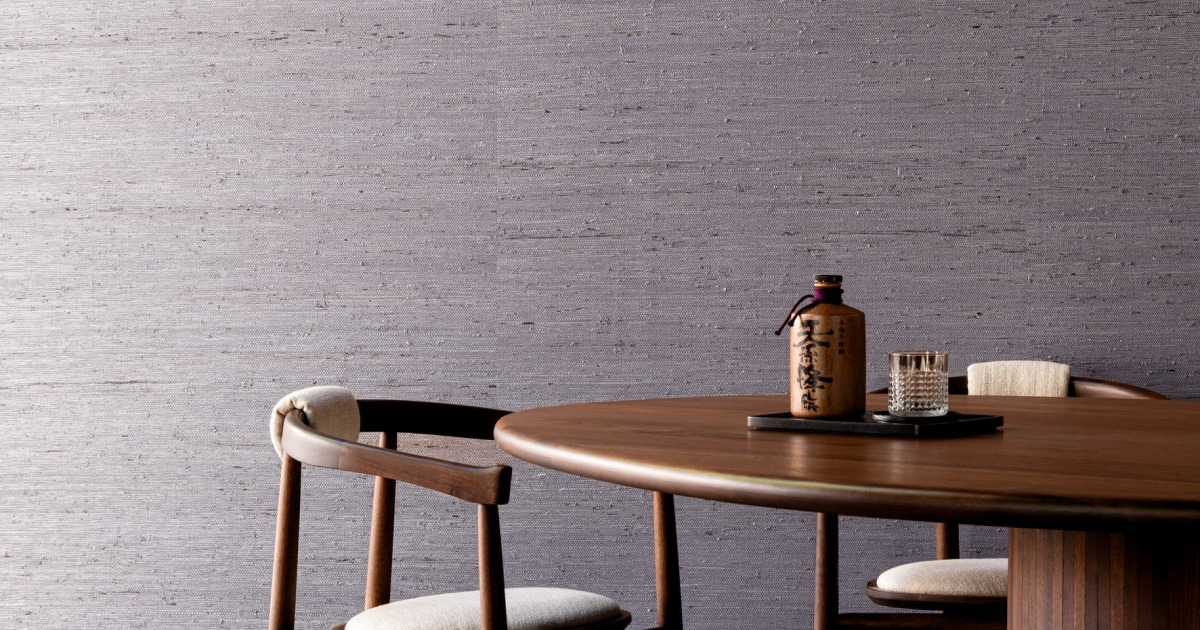 Arte Kudzu — Dove Grey wallpaper detail