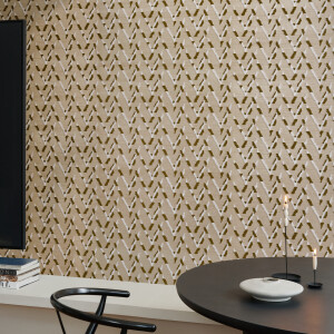 Arte Chasu — Fresh Gold wallpaper detail