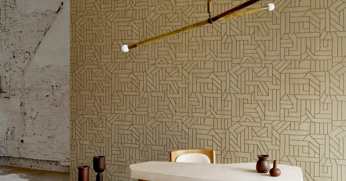 Arte La Dérive — Bronze wallpaper detail