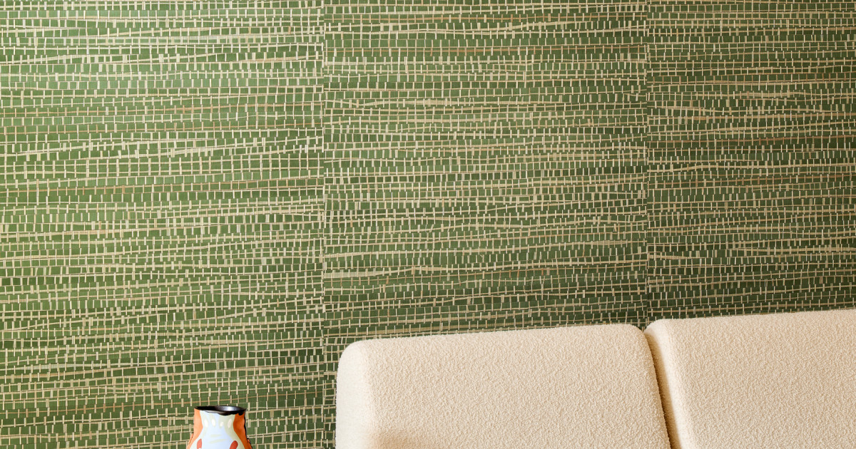 Arte Ruban — Palmier wallpaper detail