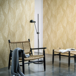 Arte Bounty — Ochre wallpaper detail
