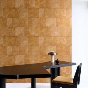 Arte Cuadro — Ochre wallpaper detail