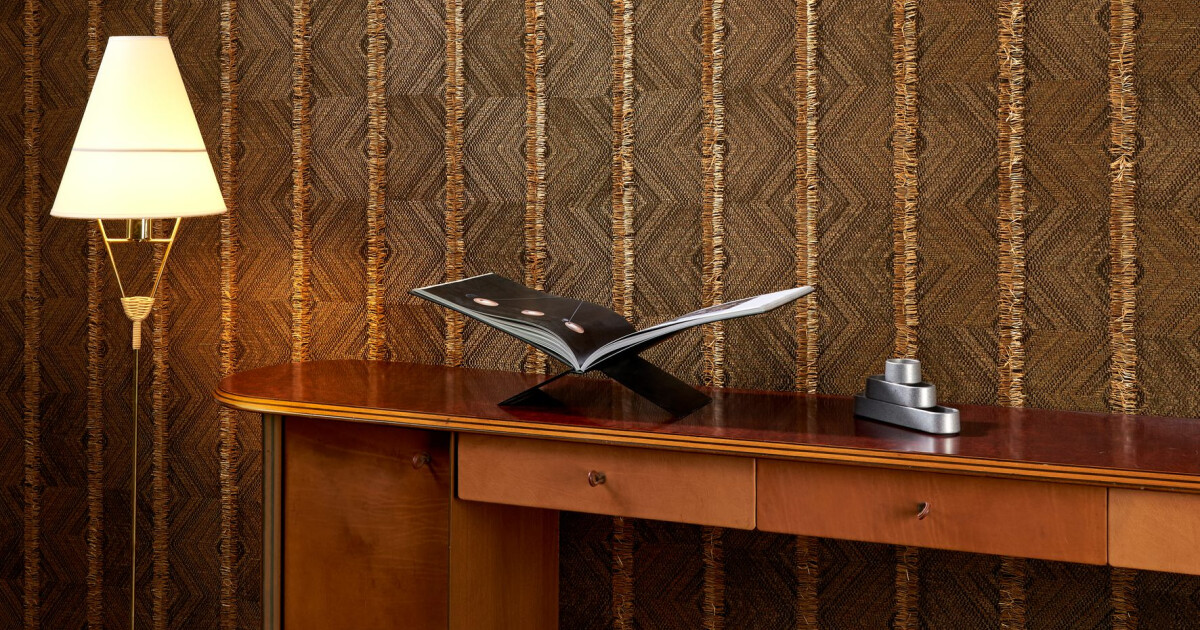 Arte Majesto — Caramel wallpaper detail