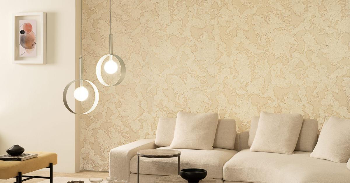 Arte Avra — Eggshell wallpaper detail