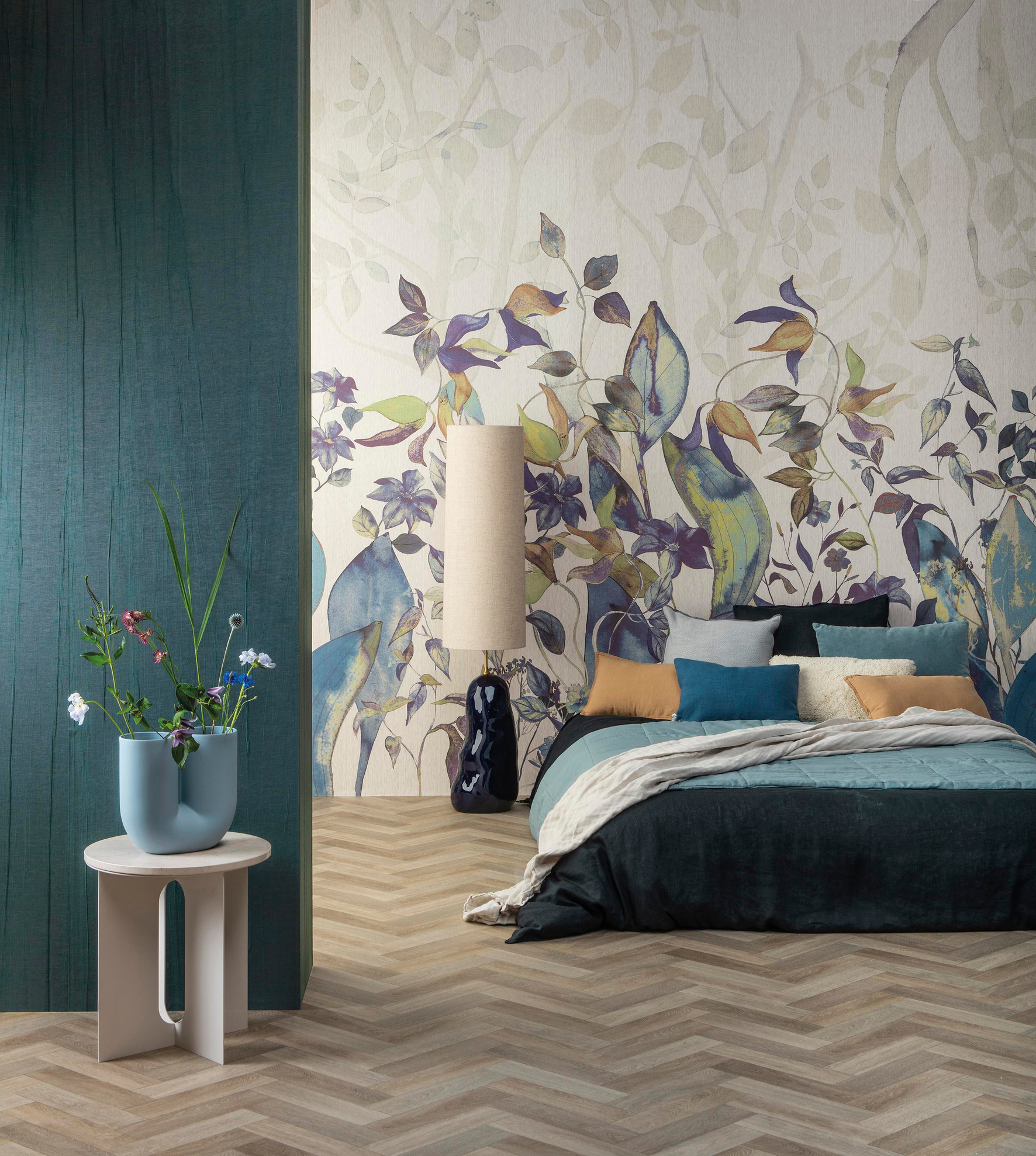 Arte A walk in the garden ODE8109 wallpaper detail