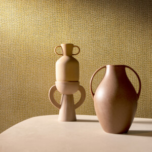 Arte Tessera — Gold Medaillon wallpaper detail
