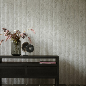 Arte Itaya — Dove Grey wallpaper detail