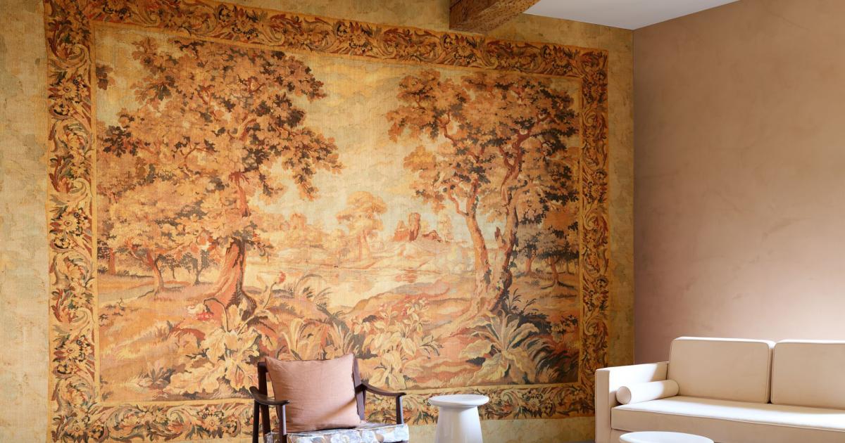 Arte Escapade — Cinnamon wallpaper detail
