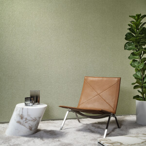 Arte Chanderi — Pistachio wallpaper detail