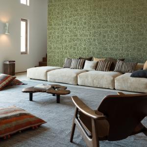 Arte Chimu — Olive wallpaper detail